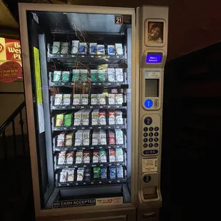 2-14-2024 cigarette vending near hotel check in.  for anyone interested. $12.50 a pack