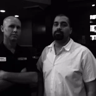 Darren and The cook!!