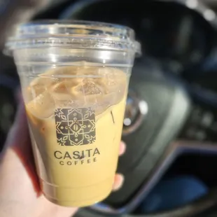 Honey Pistachio Latte