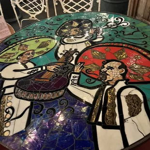 Outdoor handmade table