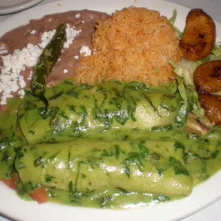 Enchiladas Vegetarianas