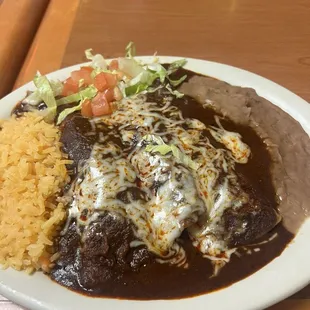 enchiladas de mole
