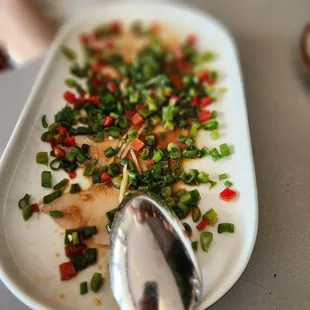 Yellowtail Crudo.  Completely underwhelming.