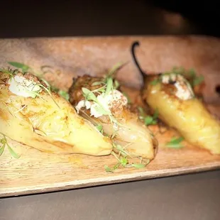 Spicy stuffed peppers