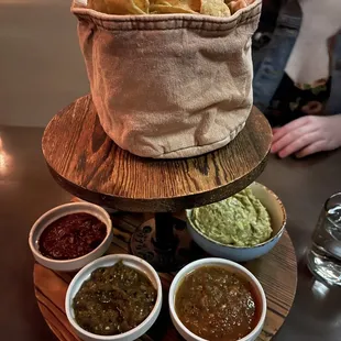Chips and Salsa tower