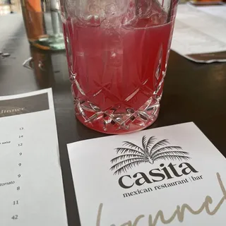 12 oz Hibiscus Margarita
