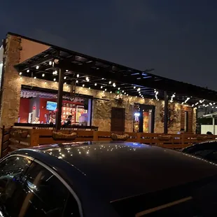cars parked outside