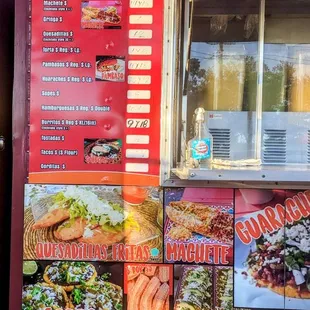 Other side of their menu