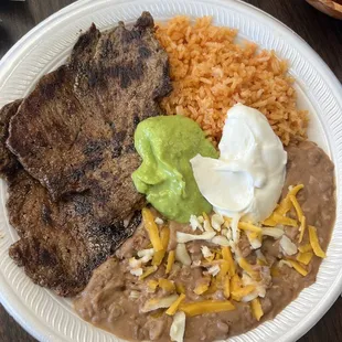 Carne Asada Plate
