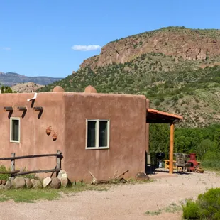 View from Casita de los Pajaros at Casitas de Gila near Silver City