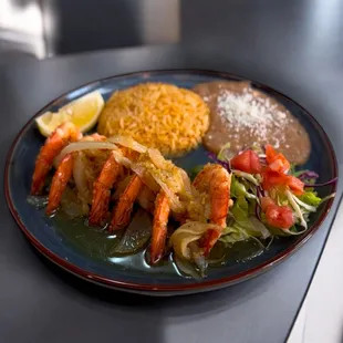 Camarones al mojo de ajo