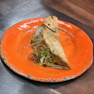 Quesadilla de flor de calabaza