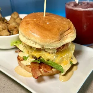 Southern Comfort Burger