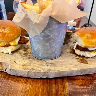 Chicken Marinara Sliders