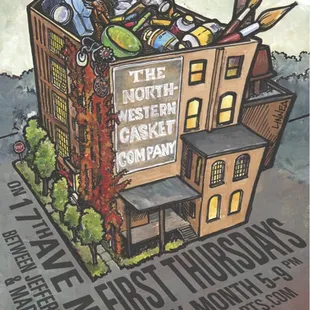 First Thursdays at Casket Arts