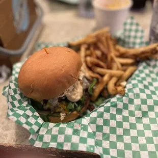 Bacon jam burger