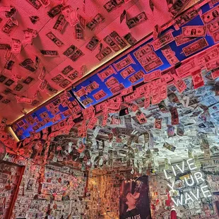 Unique decor for sure!