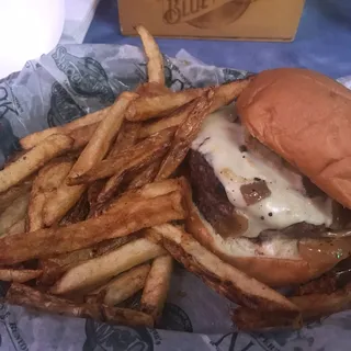 Stuffed Philly Cheeseburger
