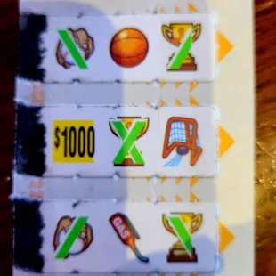 Wow! Our lucky night!