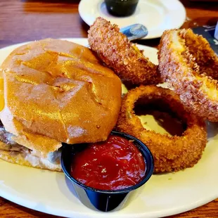 Bleu Mississippi Burger-Hands down, one of the best anywhere!