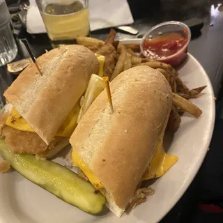 Walleye Hoagie Sandwich