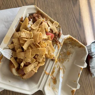 Chili Cheese Dogs with Fritos