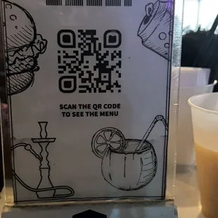 Menu Barcode