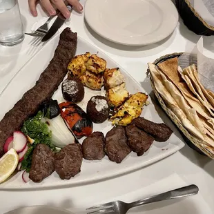 kabob Platter For 2