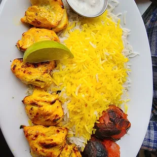 Jujeh kabob (chicken)