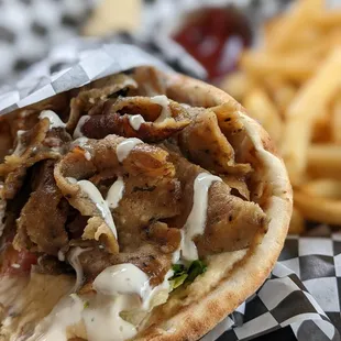 Gyro &amp; Fries