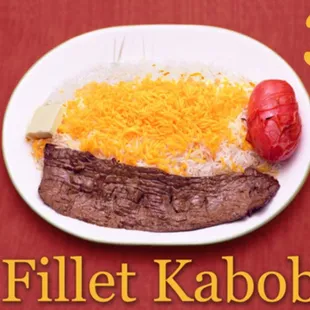 a plate of food on a table
