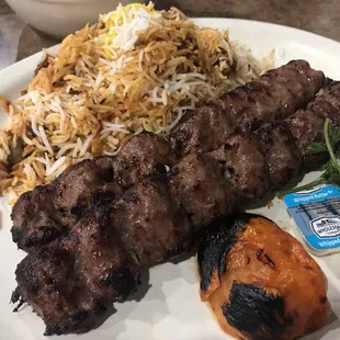 Beef Kubideh Kabob