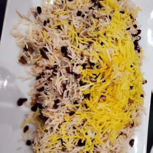 Rice with berries