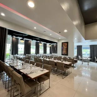 Banquet room for private event