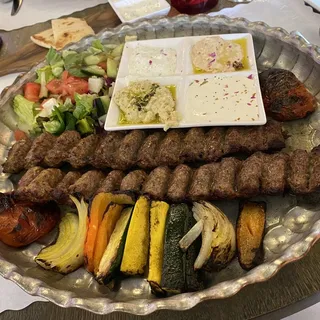 Ground Beef Kabob healthy choice