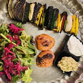 Veggie Kabob healthy choice