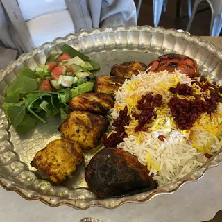 Zereshk Polo (chicken)