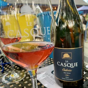 Warm evening and rosé, such a great pairing.