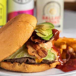 Bacon cheeseburger