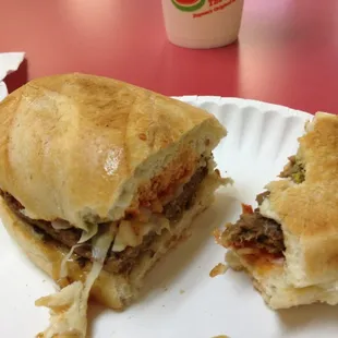 Chopped Steak sub