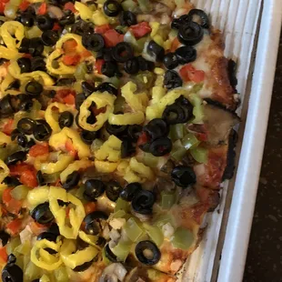 Veggie pizza