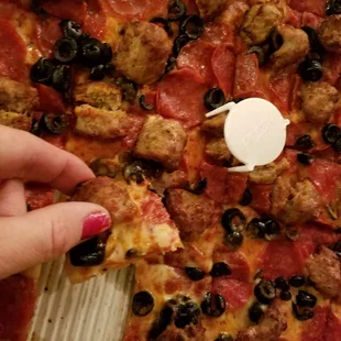 Look at this Italian sausage!