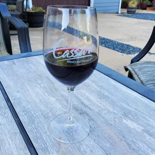 Glass of Sangiovese