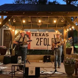 We regularly have live music during Spring, Summer and Fall.