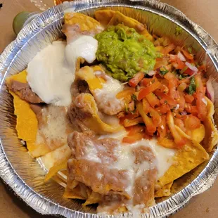 Nachos w/ no meat