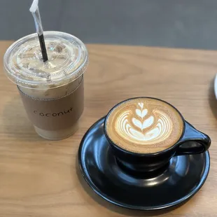 Iced Coconut Latte