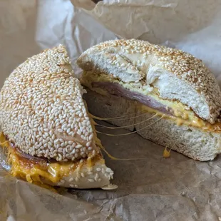 Bagel sandwich
