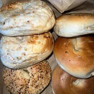 6 bagels