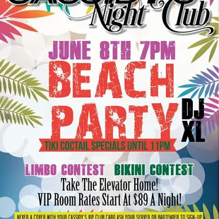 Monthly party we had