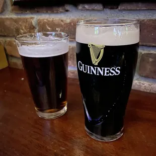 two pints of guinness